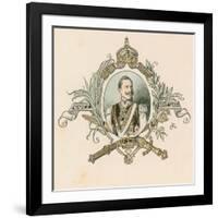 Kaiser Wilhelm II, German Emperor and King of Prussia-null-Framed Giclee Print