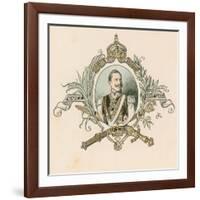 Kaiser Wilhelm II, German Emperor and King of Prussia-null-Framed Giclee Print