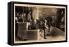 Kaiser Wilhelm II, Hindenburg, Geburtstagsmahl, 70 J-null-Framed Stretched Canvas