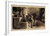 Kaiser Wilhelm II, Hindenburg, Geburtstagsmahl, 70 J-null-Framed Giclee Print