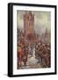 Kaiser Wilhelm II in Lyck-null-Framed Giclee Print