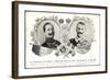 Kaiser Wilhelm Ii, König Victor Emanuel III, 1902-null-Framed Giclee Print