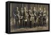 Kaiser Wilhelm II Mit Prinzen, Liersch 4190-null-Framed Stretched Canvas