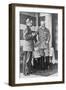 Kaiser Wilhelm II of Germany and Frederick Augustus III of Saxony, June 1918-null-Framed Giclee Print