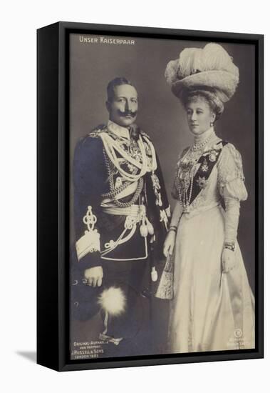 Kaiser Wilhelm II-null-Framed Stretched Canvas