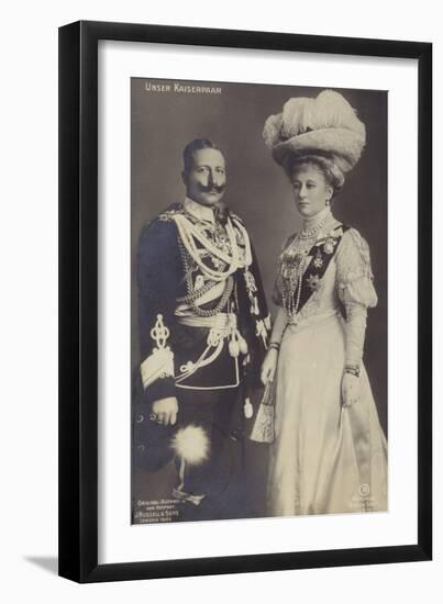 Kaiser Wilhelm II-null-Framed Photographic Print