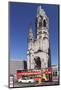 Kaiser Wilhelm Memorial Church and Sightseeing Bus at the Kurfurstendamm, Berlin, Germany-Markus Lange-Mounted Photographic Print