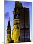 Kaiser Wilhelm Memorial Church, Berlin, Germany-Walter Bibikow-Mounted Photographic Print