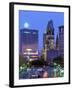 Kaiser Wilhelm Memorial Church, Kurfurstendamm Area, Berlin, Germany-Walter Bibikow-Framed Premium Photographic Print