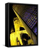 Kaiser Wilhelm Memorial Church, Kurfurstendamn Area, Berlin, Germany-Walter Bibikow-Framed Stretched Canvas