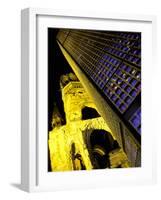 Kaiser Wilhelm Memorial Church, Kurfurstendamn Area, Berlin, Germany-Walter Bibikow-Framed Photographic Print