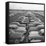 Kaisers Awaiting Delivery to Dealers-null-Framed Stretched Canvas