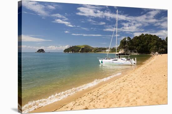 Kaiteriteri Beach, Kaiteriteri, Nelson Region, South Island, New Zealand, Pacific-Stuart-Stretched Canvas