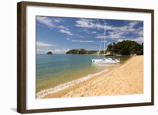 Kaiteriteri Beach, Kaiteriteri, Nelson Region, South Island, New Zealand, Pacific-Stuart-Framed Photographic Print