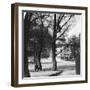 Kajetanerplatz and the Hohensalzburg Fortress, Salzburg, Austria, C1900-Wurthle & Sons-Framed Photographic Print