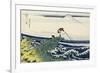 Kajikazawa in Kai Province, from the Series 'Thirty-Six Views of Mount Fuji'-Katsushika Hokusai-Framed Giclee Print