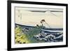 Kajikazawa in Kai Province, from the Series 'Thirty-Six Views of Mount Fuji'-Katsushika Hokusai-Framed Giclee Print