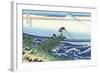 Kajikazawa in Kai Province-Katsushika Hokusai-Framed Giclee Print