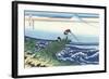 Kajikazawa in Kai Province-Katsushika Hokusai-Framed Giclee Print