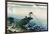 Kajikazawa in Kai Province-Katsushika Hokusai-Framed Art Print