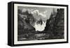 Kakabeka Falls, Canada, Nineteenth Century-null-Framed Stretched Canvas