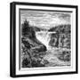 Kakabeka Falls, Ontario, Canada, 1877-null-Framed Giclee Print