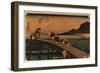 Kakegawa-Utagawa Hiroshige-Framed Giclee Print