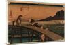 Kakegawa-Utagawa Hiroshige-Mounted Giclee Print