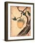 Kaki Ni Kirigirisu-Katsushika Hokusai-Framed Giclee Print