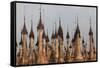 Kakku Pagoda Complex, Shan State, Myanmar (Burma), Asia-Colin Brynn-Framed Stretched Canvas