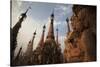 Kakku Pagoda Complex, Shan State, Myanmar (Burma), Asia-Colin Brynn-Stretched Canvas