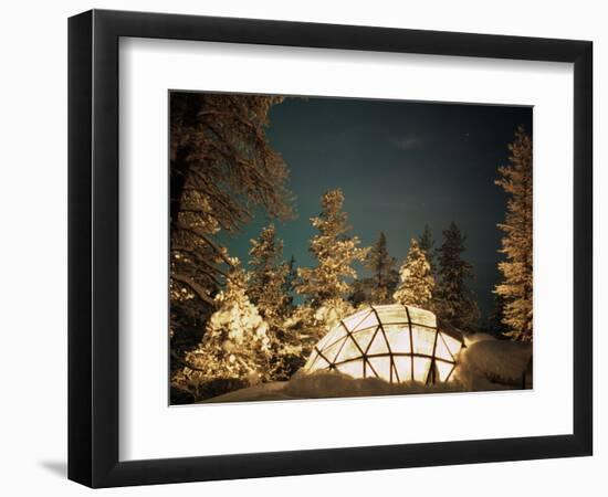 Kakslauttanen, Lapland, Finland-Daisy Gilardini-Framed Photographic Print