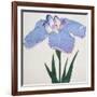 Kaku Jaku Ro Book of a Blue Iris-Stapleton Collection-Framed Giclee Print