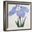 Kaku Jaku Ro Book of a Blue Iris-Stapleton Collection-Framed Giclee Print