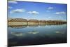 Kalabagh road and rail bridge Pakistan-Charles Bowman-Mounted Photographic Print