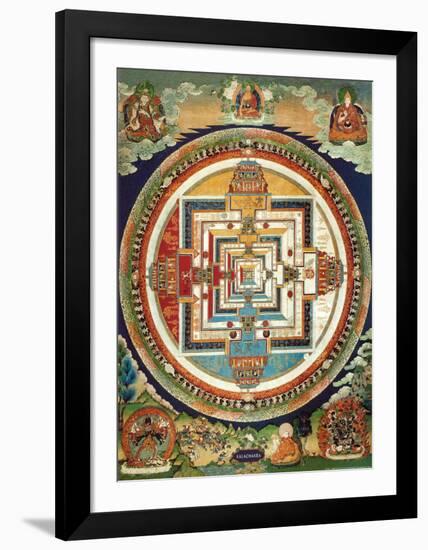 Kalachakra-null-Framed Art Print