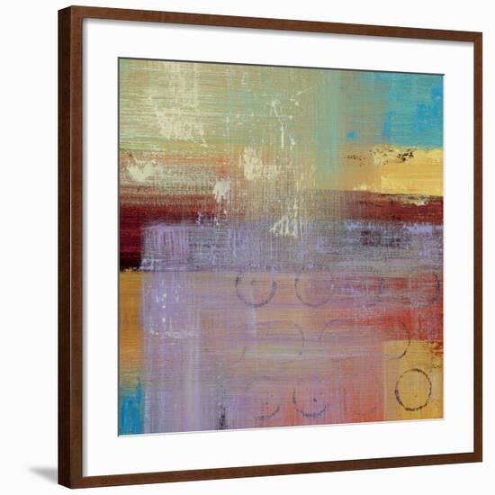 Kalahari Square II-Hilda Stamer-Framed Art Print