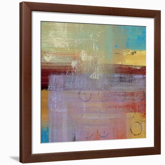 Kalahari Square II-Hilda Stamer-Framed Art Print