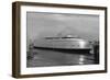 Kalakala Ferry Photograph - Seattle, WA-Lantern Press-Framed Art Print