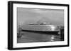 Kalakala Ferry Photograph - Seattle, WA-Lantern Press-Framed Art Print