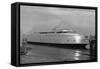 Kalakala Ferry Photograph - Seattle, WA-Lantern Press-Framed Stretched Canvas