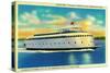 Kalakala Ferry, World's First Streamlined Vessel, Seattle - Seattle, WA-Lantern Press-Stretched Canvas