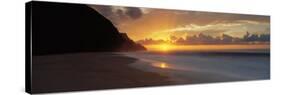 Kalalau Beach, Hawaii, USA-null-Stretched Canvas