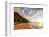 Kalalau beach on the Kalalau trail, Napali Coast State Park, Kauai Island, Hawaii, USA-Christian Kober-Framed Photographic Print