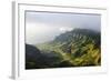 Kalalau Lookout over the Napali Coast from the Kokee State Park-Michael Runkel-Framed Photographic Print