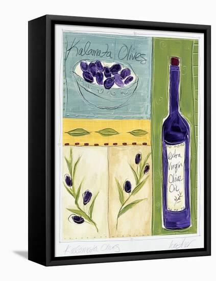 Kalamata Olive-Heather Ramsey-Framed Stretched Canvas