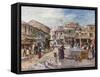 Kalamata on the Gulf of Messene-John Fulleylove-Framed Stretched Canvas