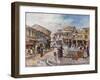 Kalamata on the Gulf of Messene-John Fulleylove-Framed Giclee Print