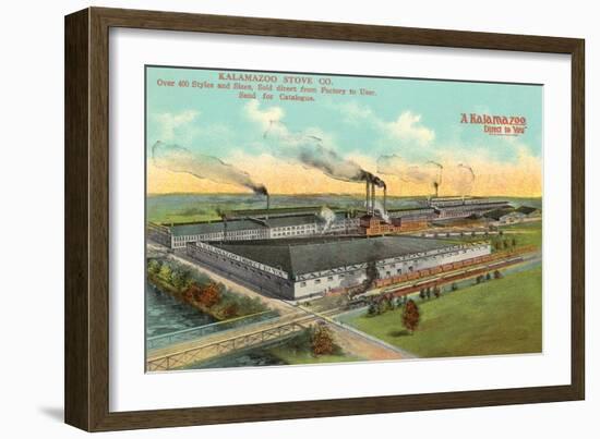 Kalamazoo Stove Company, Kalamazoo, Michigan-null-Framed Art Print