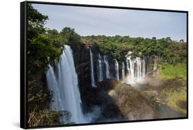 Kalandula Falls, Malanje province, Angola, Africa-Michael Runkel-Framed Stretched Canvas